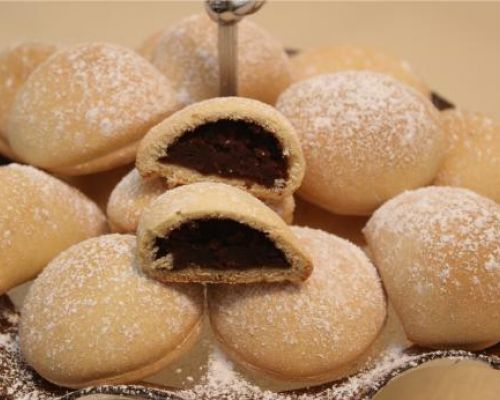 Chestnut Cream Cookies - Pastatelle